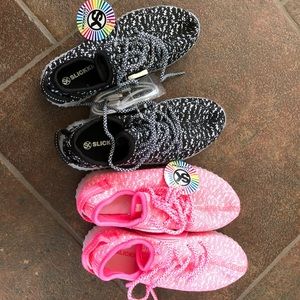 2 brand new pair of light up SLICKKICKS